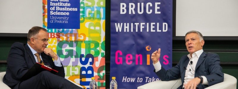 Genius: Bruce Whitfield in Conversation with Adrian Gore on How to Take Smart Ideas Global